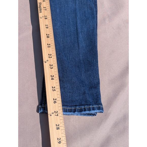 Miss Me Jeans Size 25 Ankle Skinny Y2K Rhinestone Embroidered - Picture 11 of 11